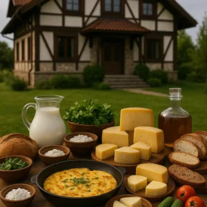 Дегустация фермерских продуктов в усадьбе «Благодарня»