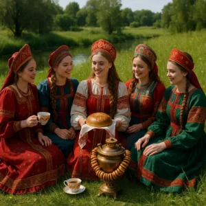 Девичник в русских традициях в усадьбе «Благодарня»